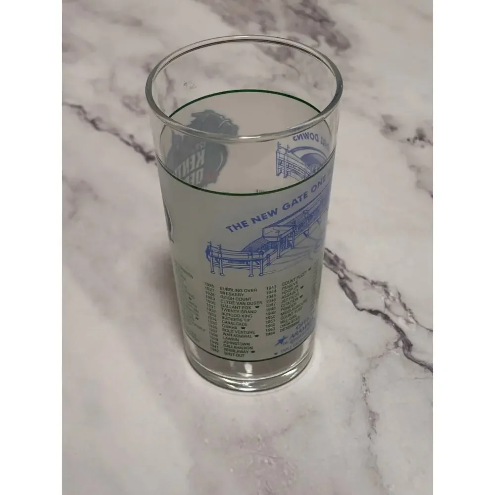2000 Kentucky Derby Official 126 Churchill Downs Vintage Julep Glass Louisville